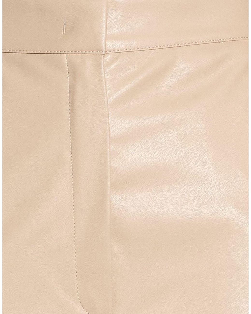 Marella Natural Pants Polyester, Polyurethane