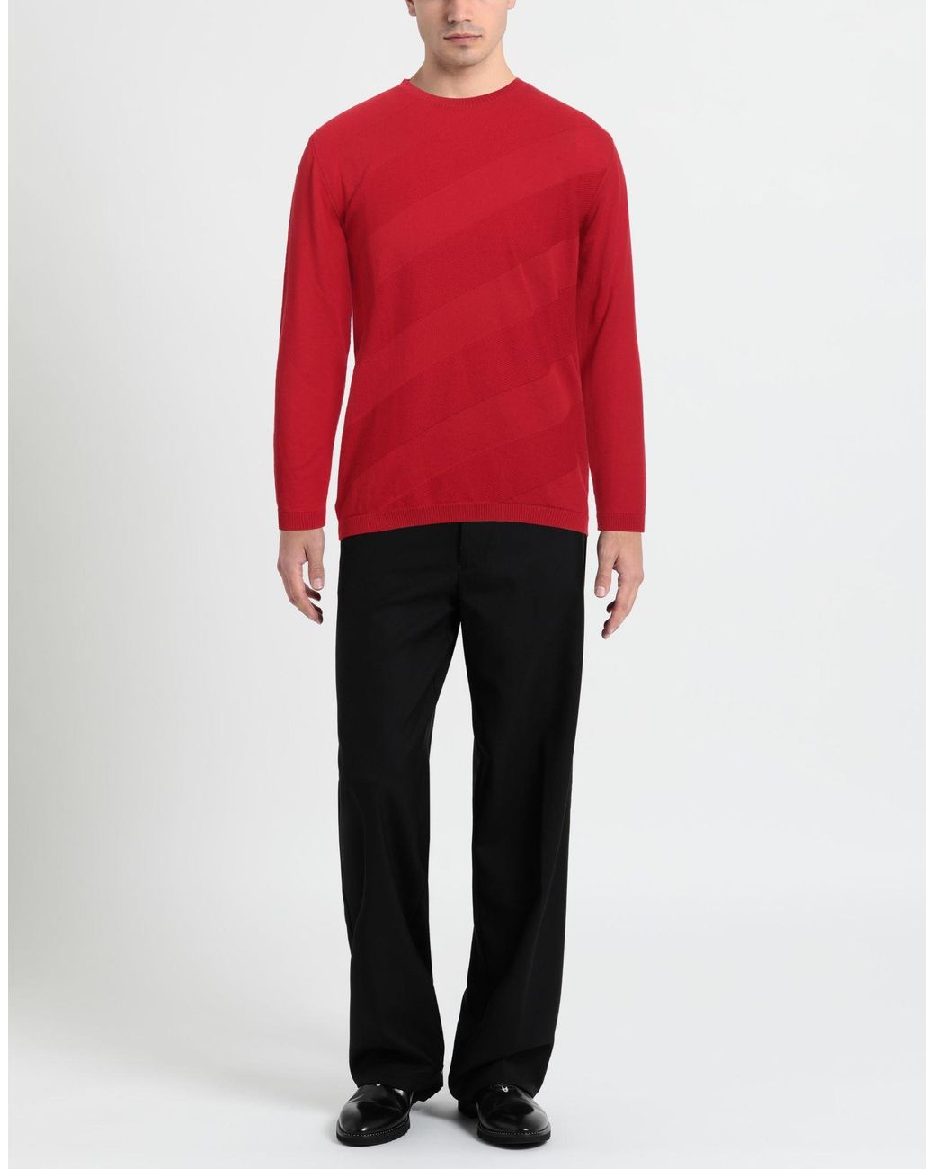 Pullover Diktat de hombre de color Red