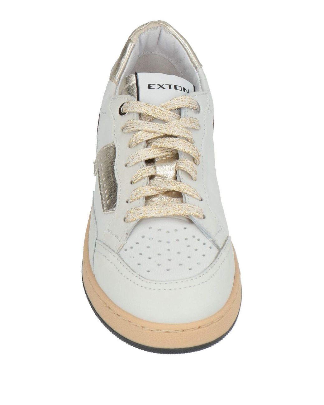 Exton White Sneakers Leather