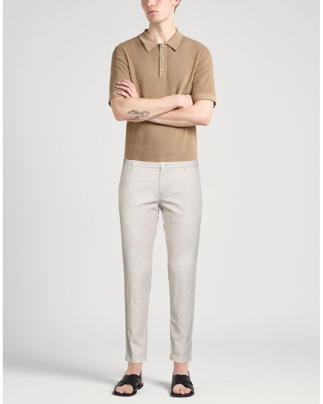 AT.P.CO Gray Pants for men