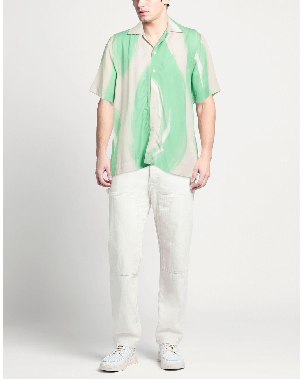 Isnurh Green Shirt for men