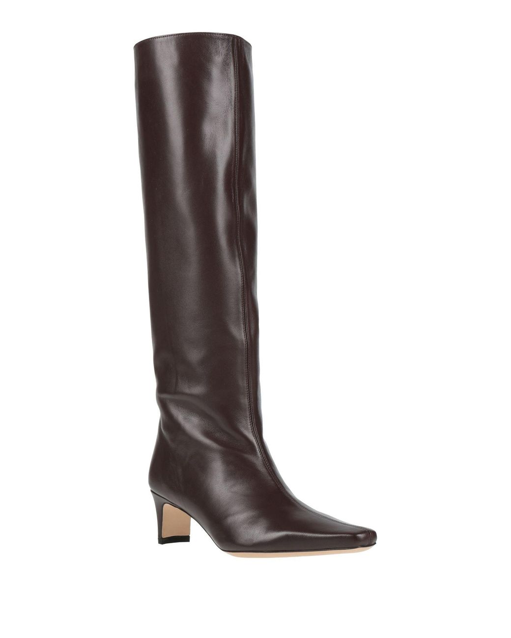 Staud Brown Boot Leather