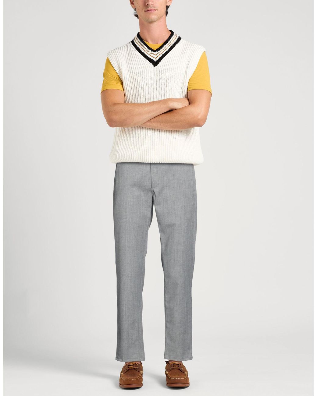 Dondup Gray Pants for men