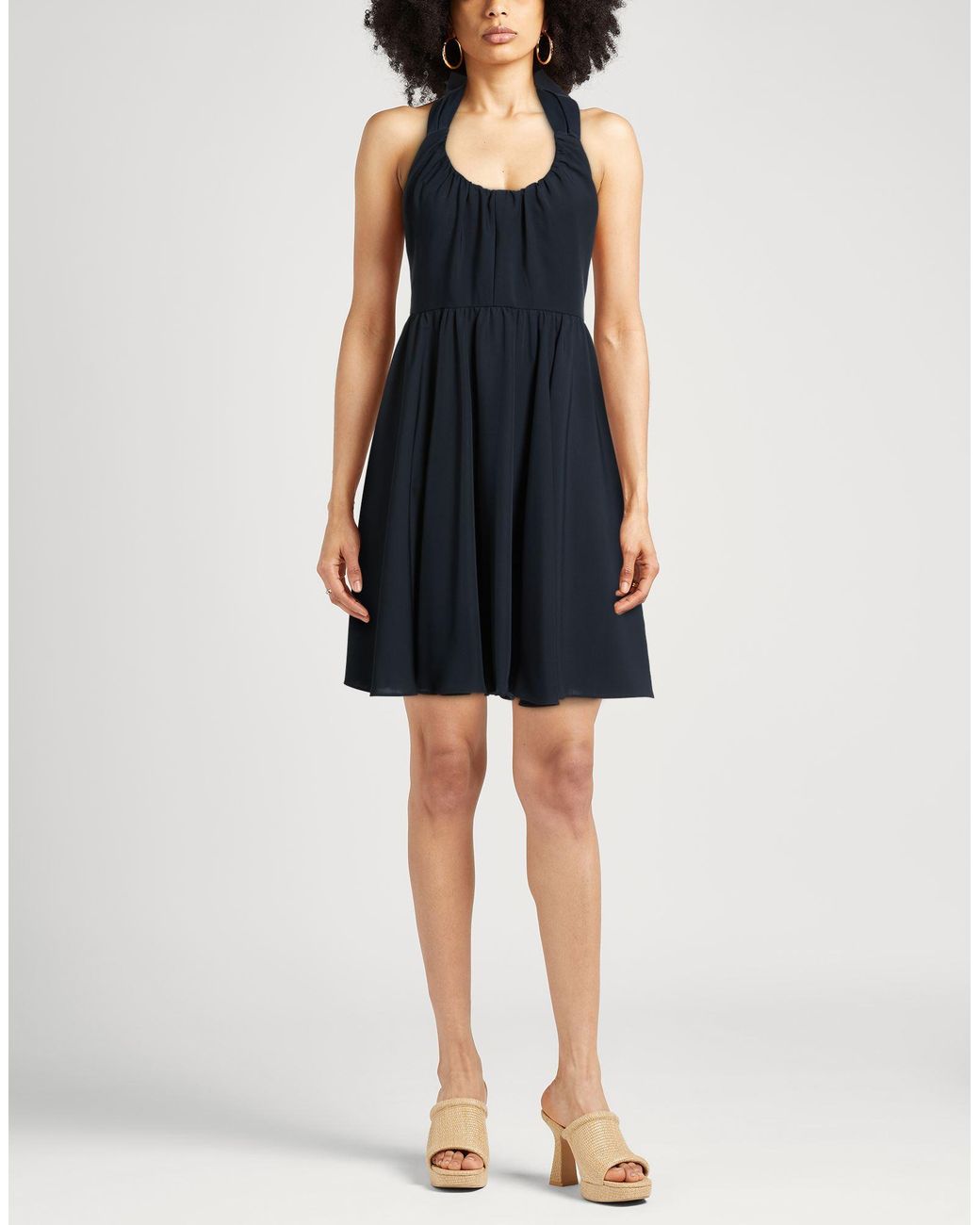 ARMANI EXCHANGE Blue Mini Dress