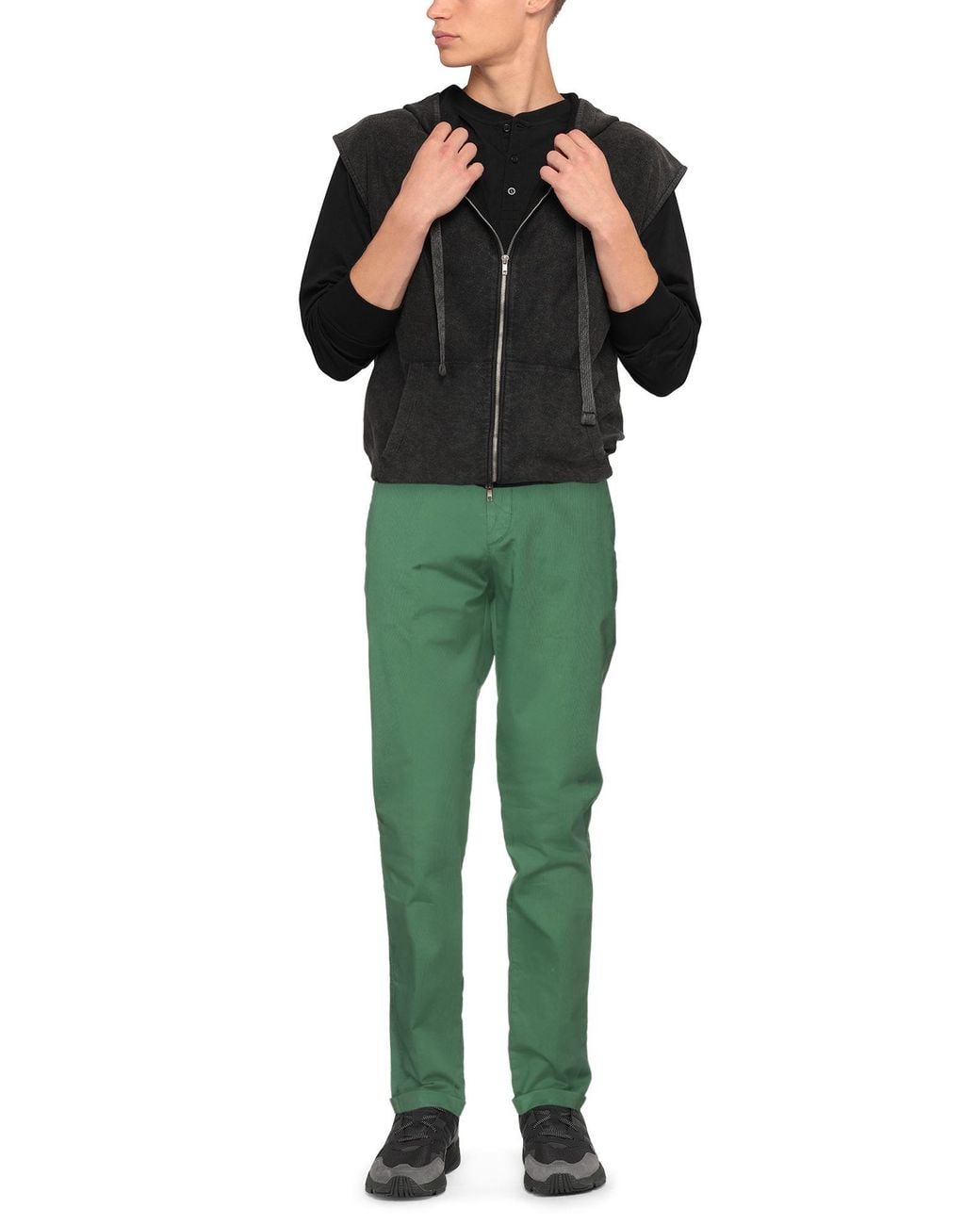 Harmont & Blaine Green Trouser for men