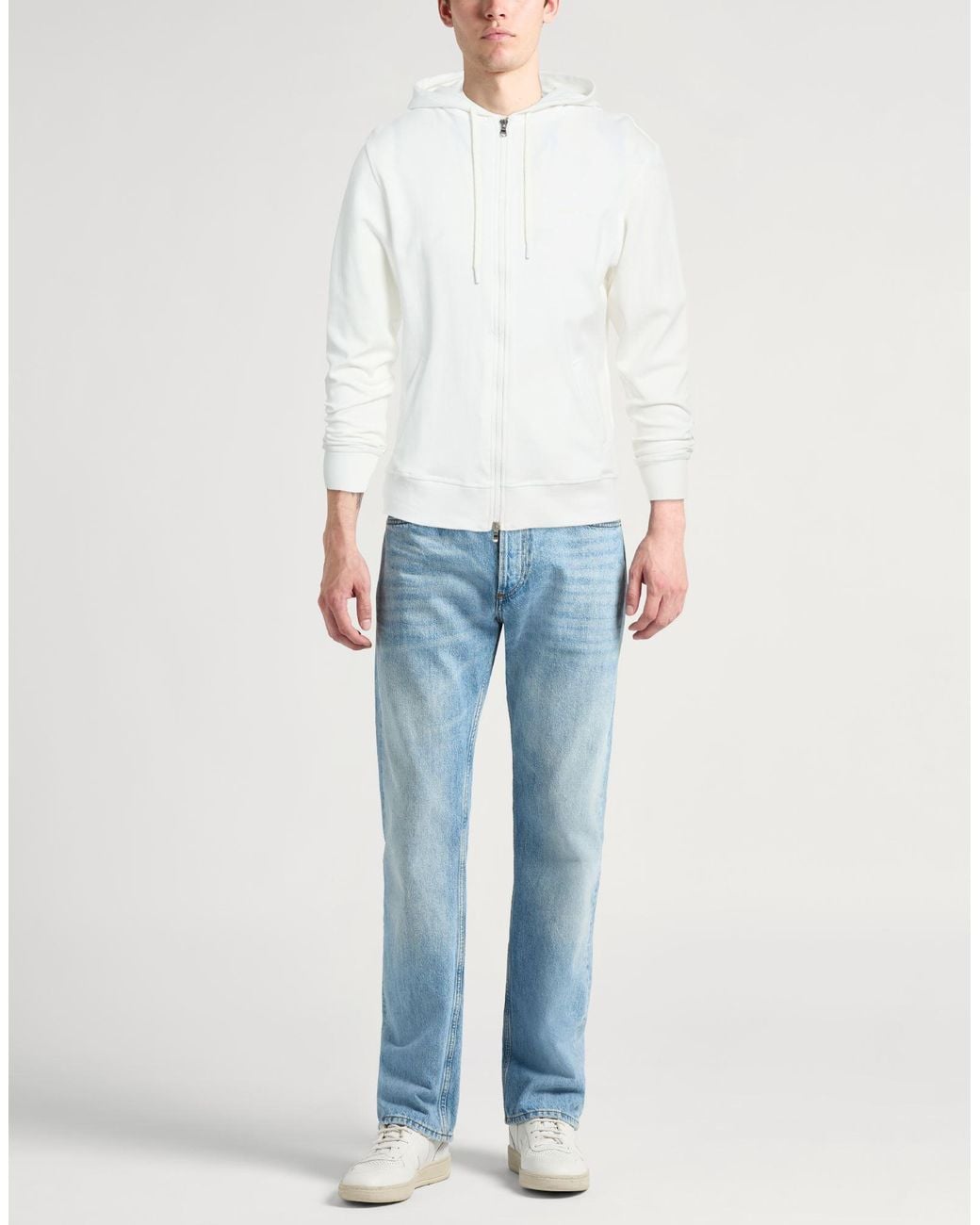 Barba Napoli White Dynamic Sweatshirt Cotton, Polyamide for men