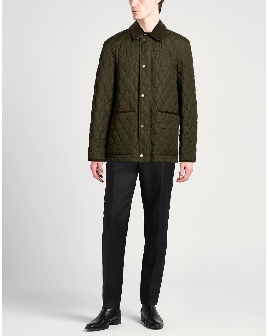 Burberry Green Jacket Polyamide for men