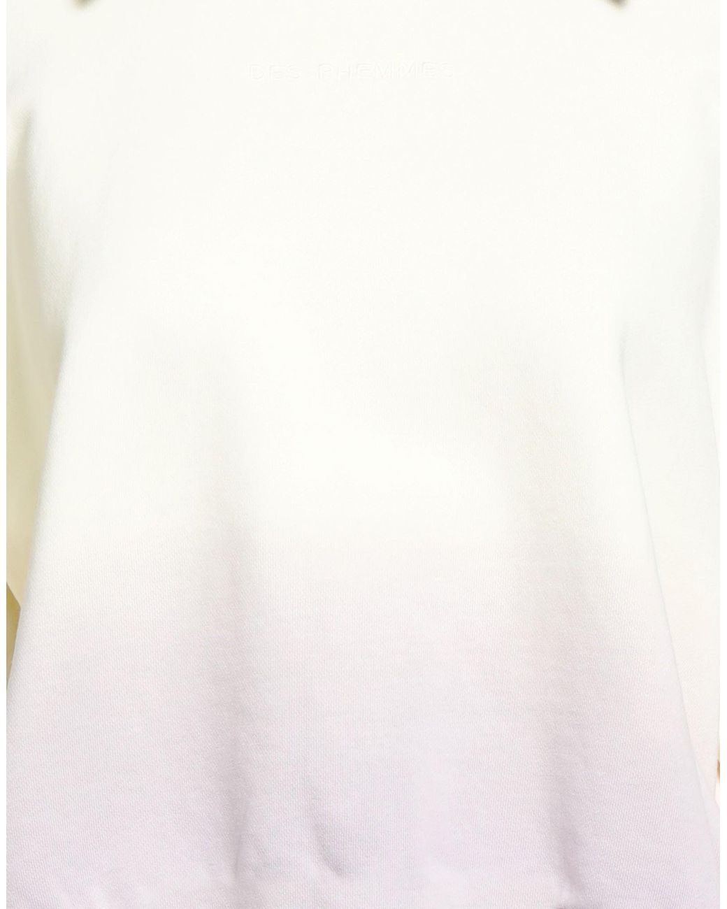 DES_PHEMMES White Sweatshirt