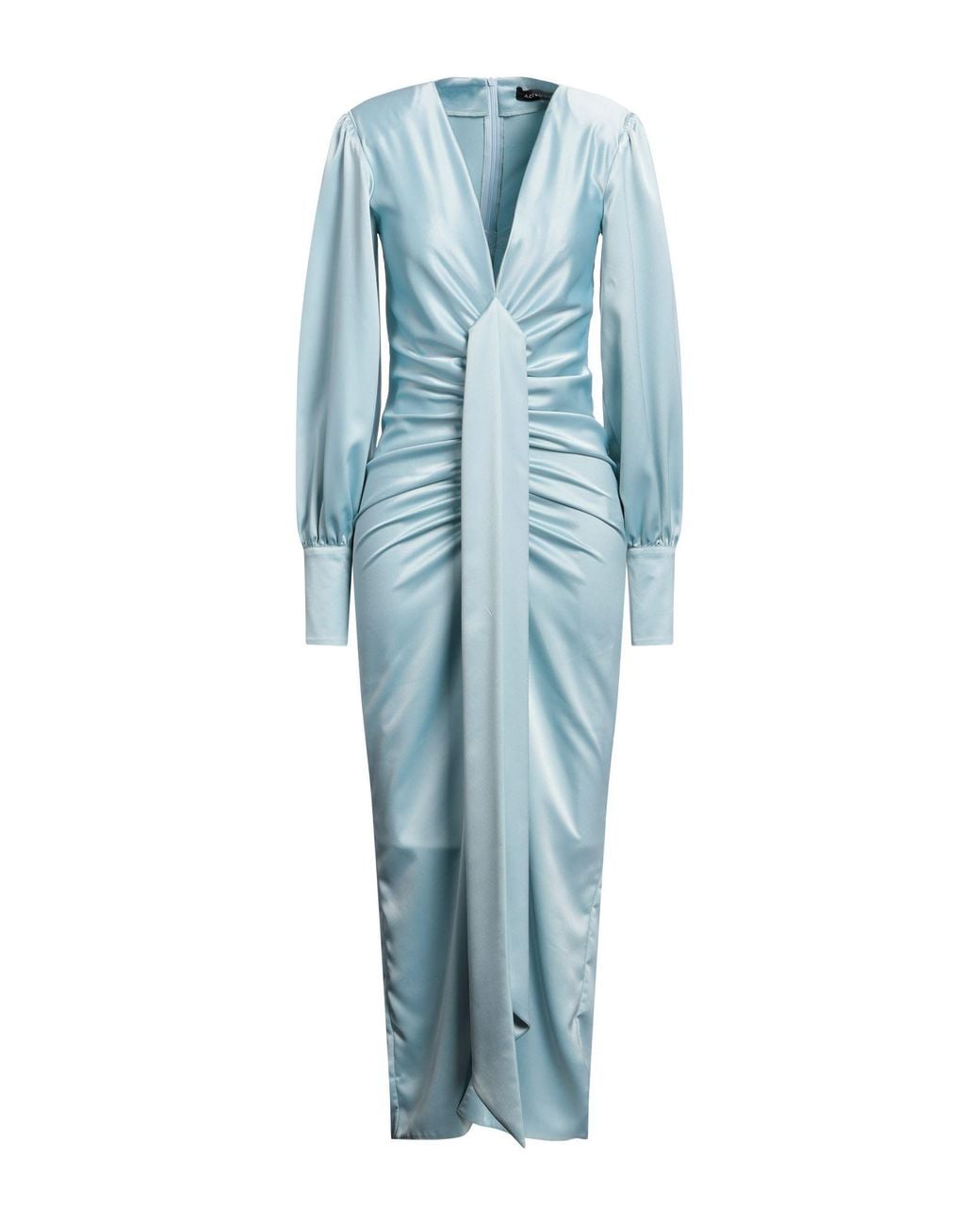 ACTUALEE Blue Maxi Dress
