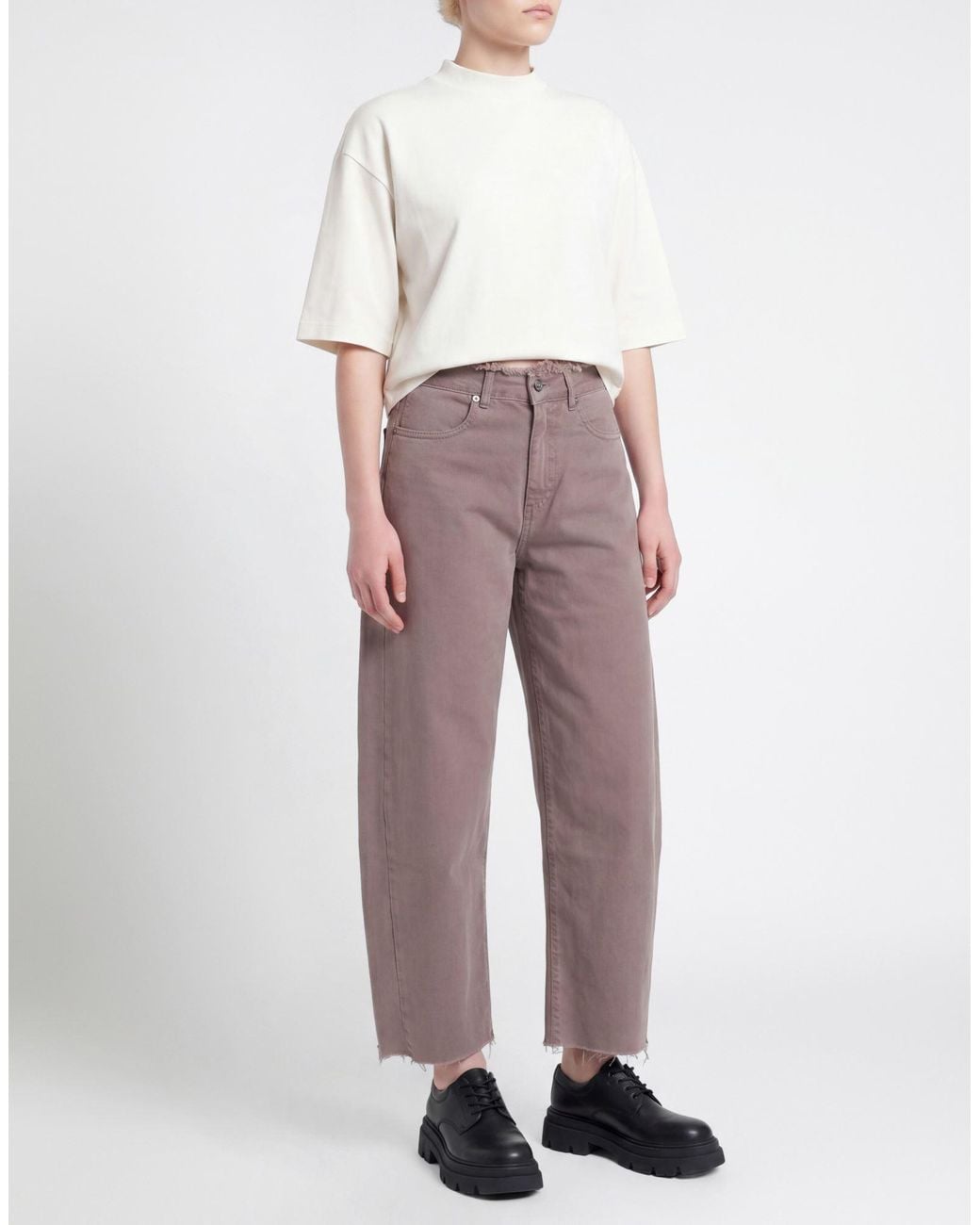 Soallure Brown Jeans
