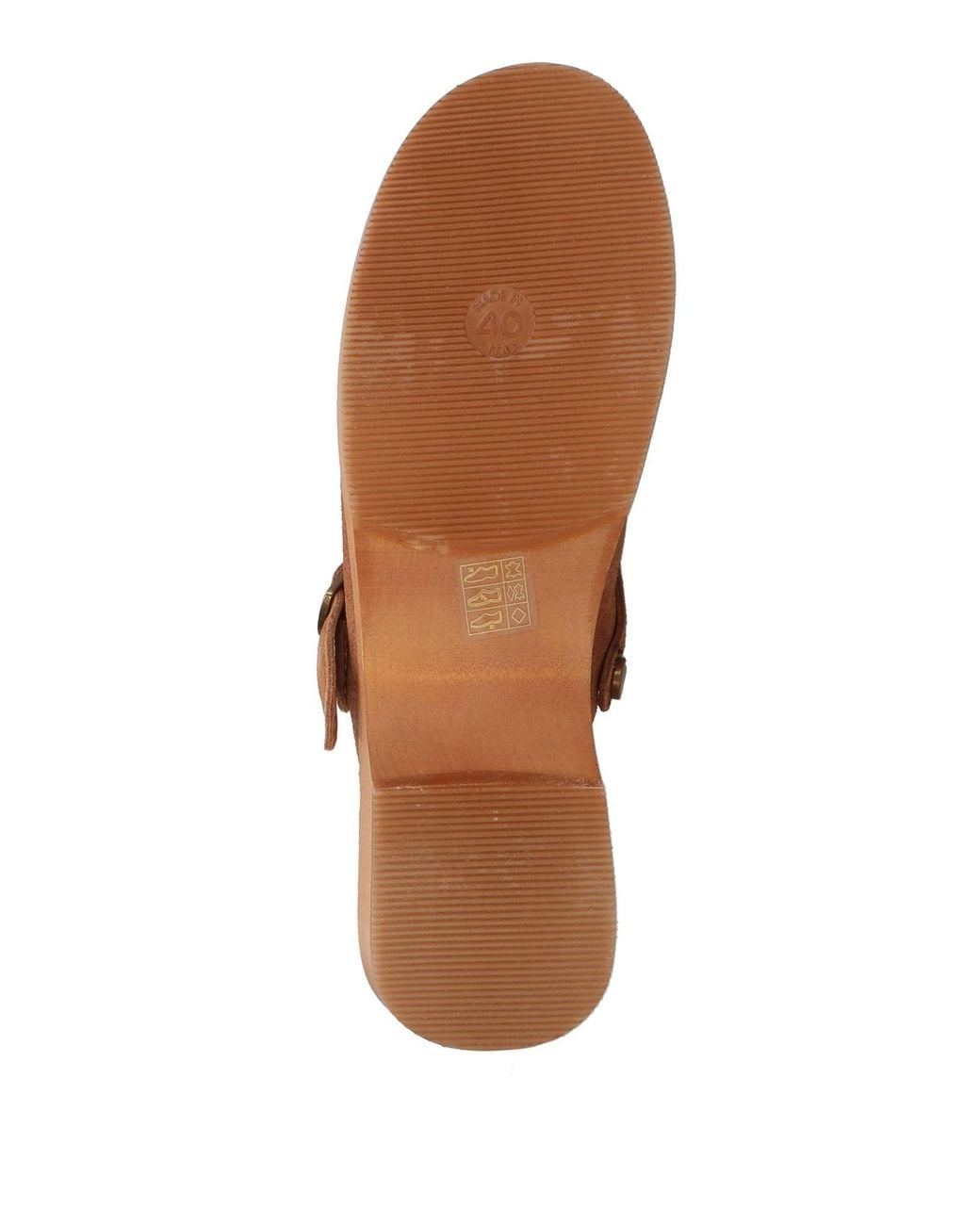 Re/done Brown Mules & Clogs Leather