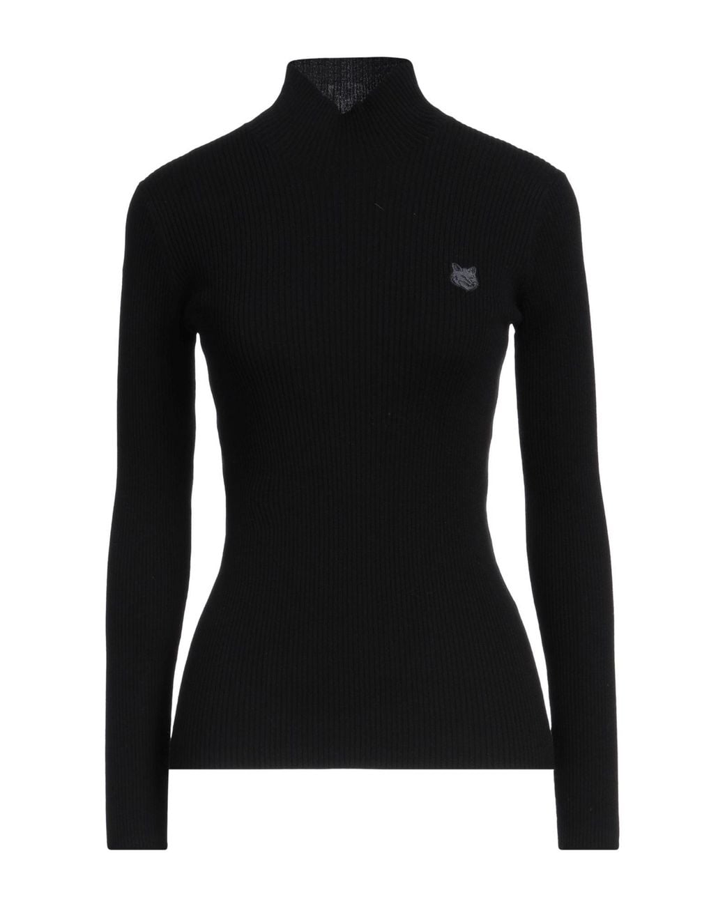 Col Roulé Maison Kitsuné en coloris Black