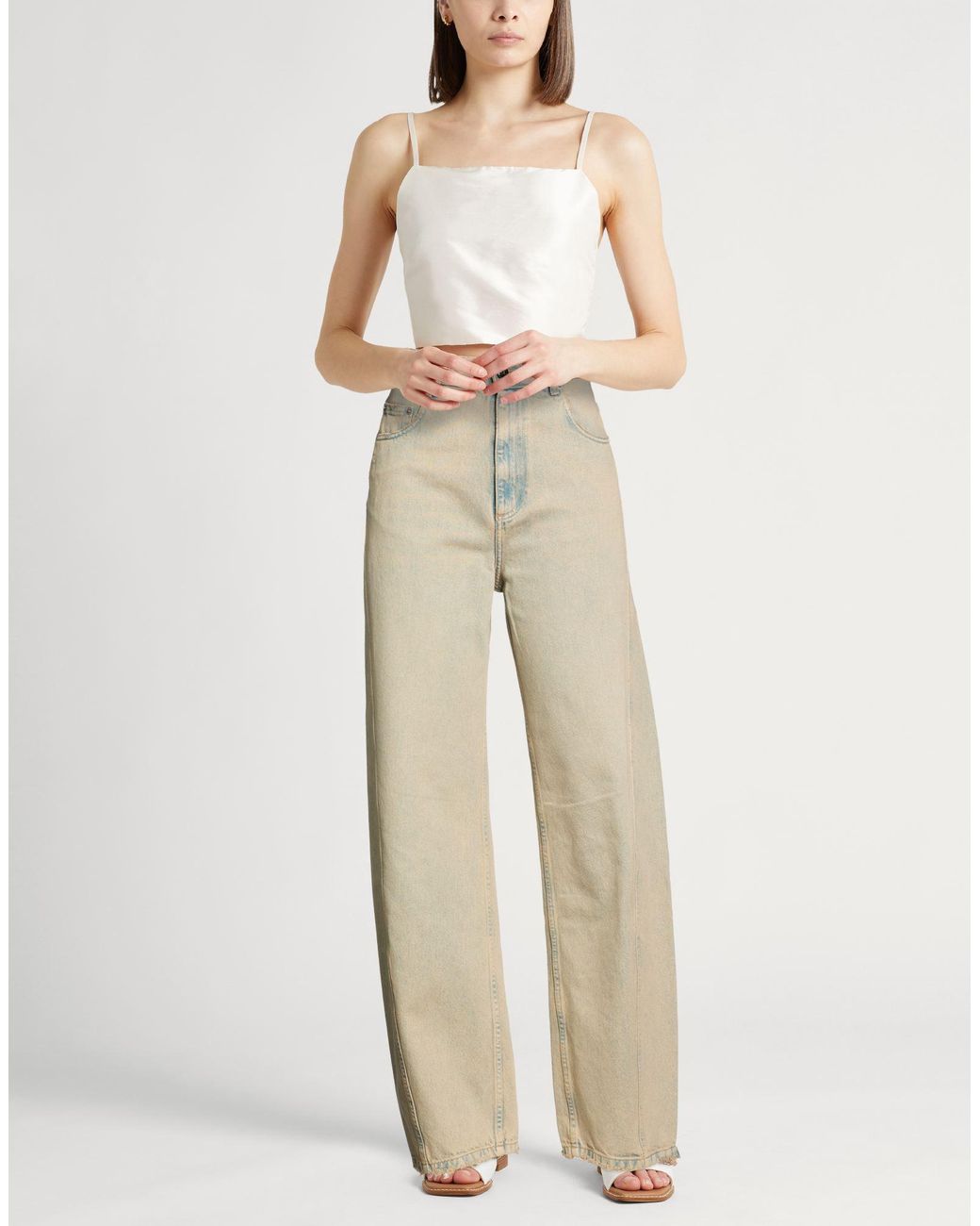 Semicouture Natural Jeans Cotton