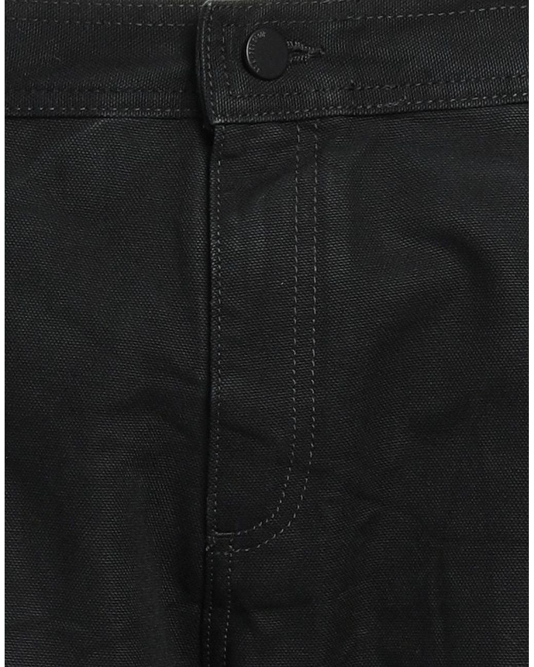 44 Label Group Black Pants Polyester, Cotton for men