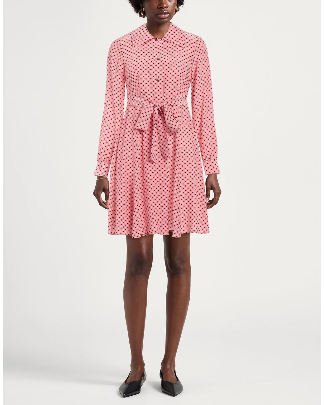 Attic And Barn Pink Mini Dress