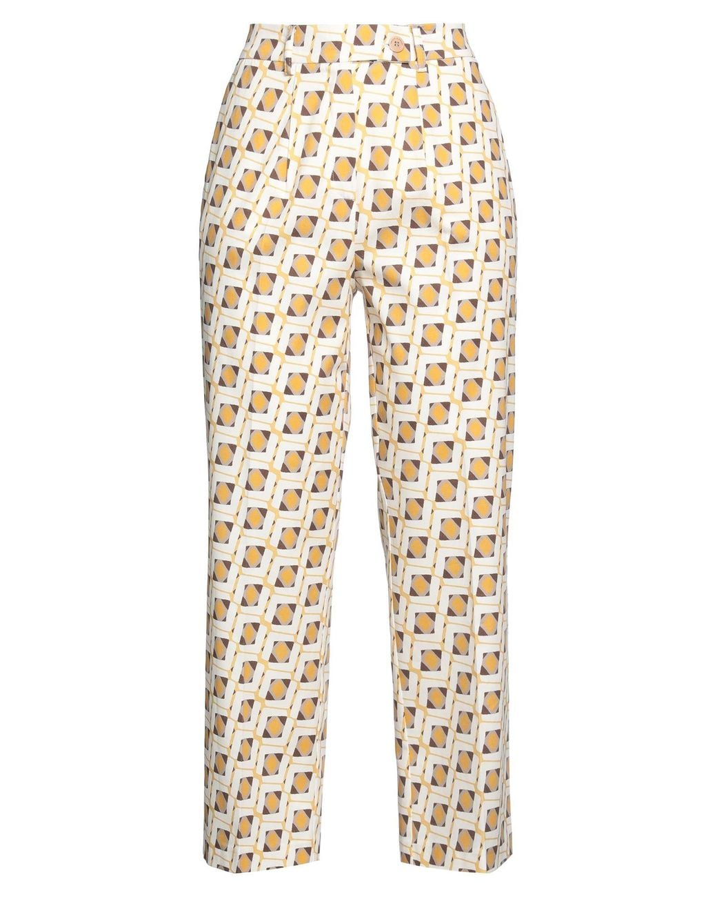 SKILLS & GENES Natural Pants Cotton, Elastane