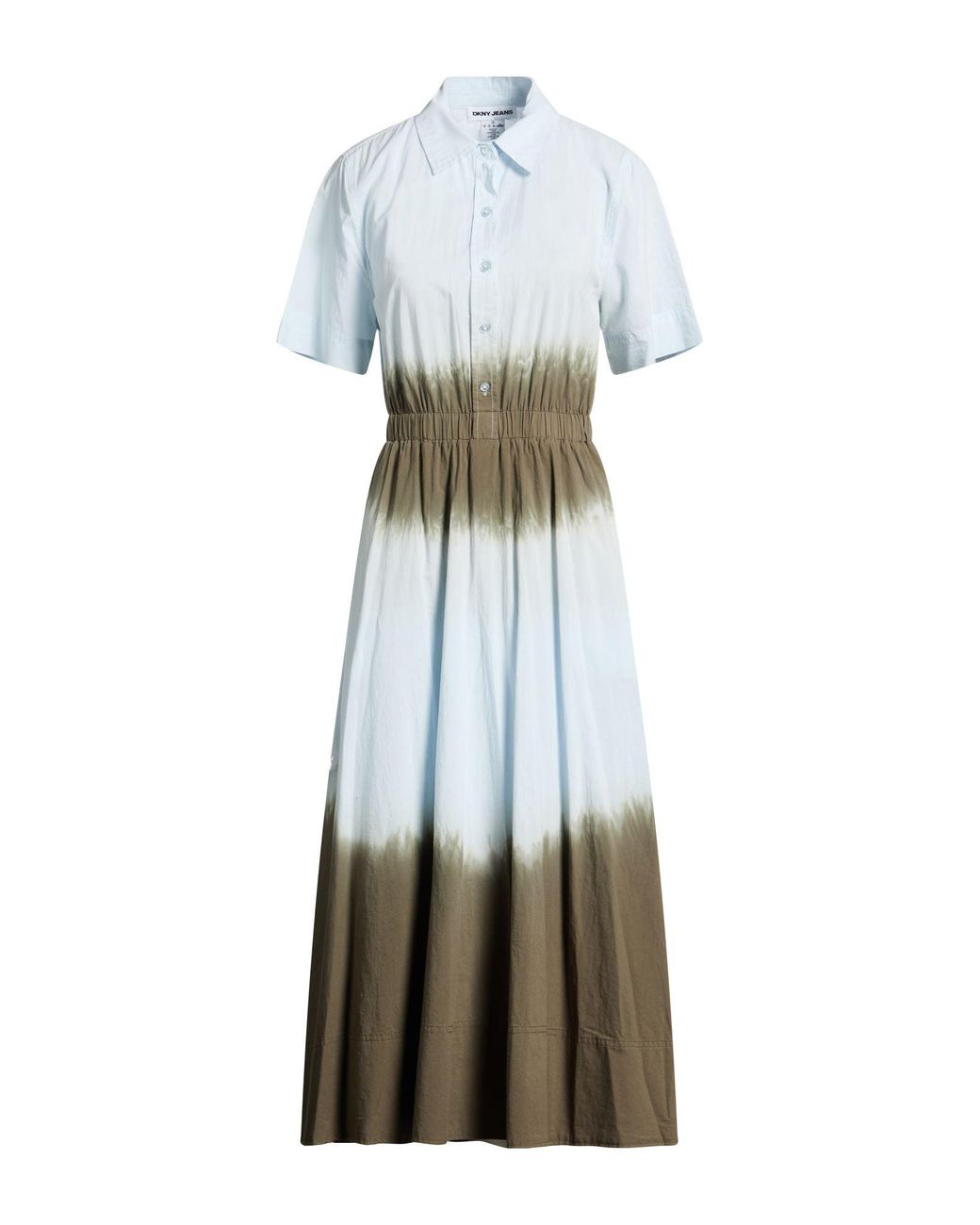 DKNY White Maxi Dress