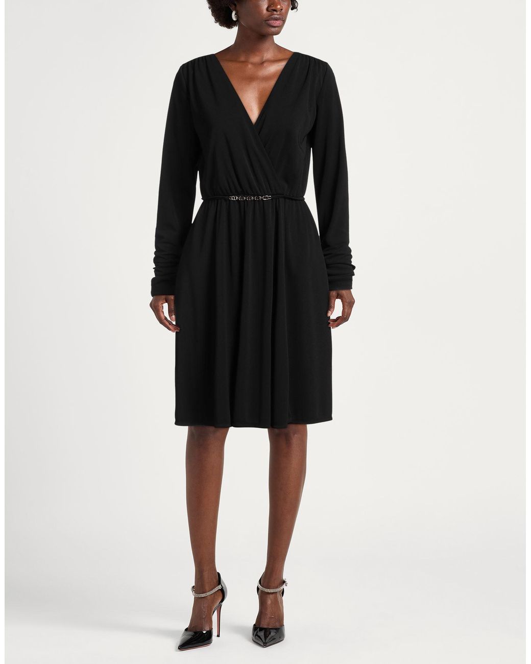 Twinset Black Mini Dress