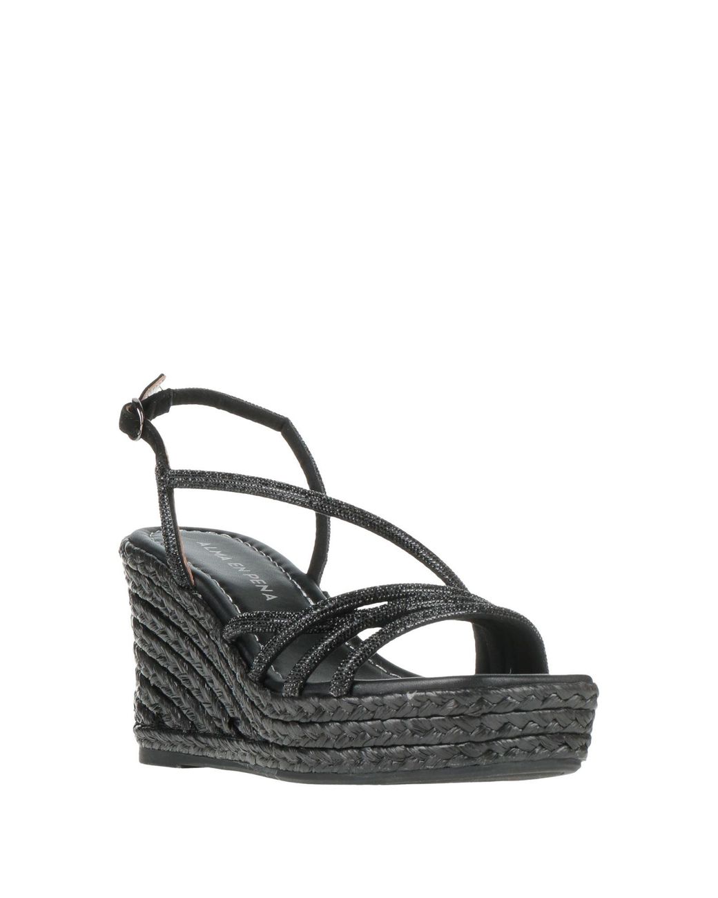 Alma En Pena. Black Sandals