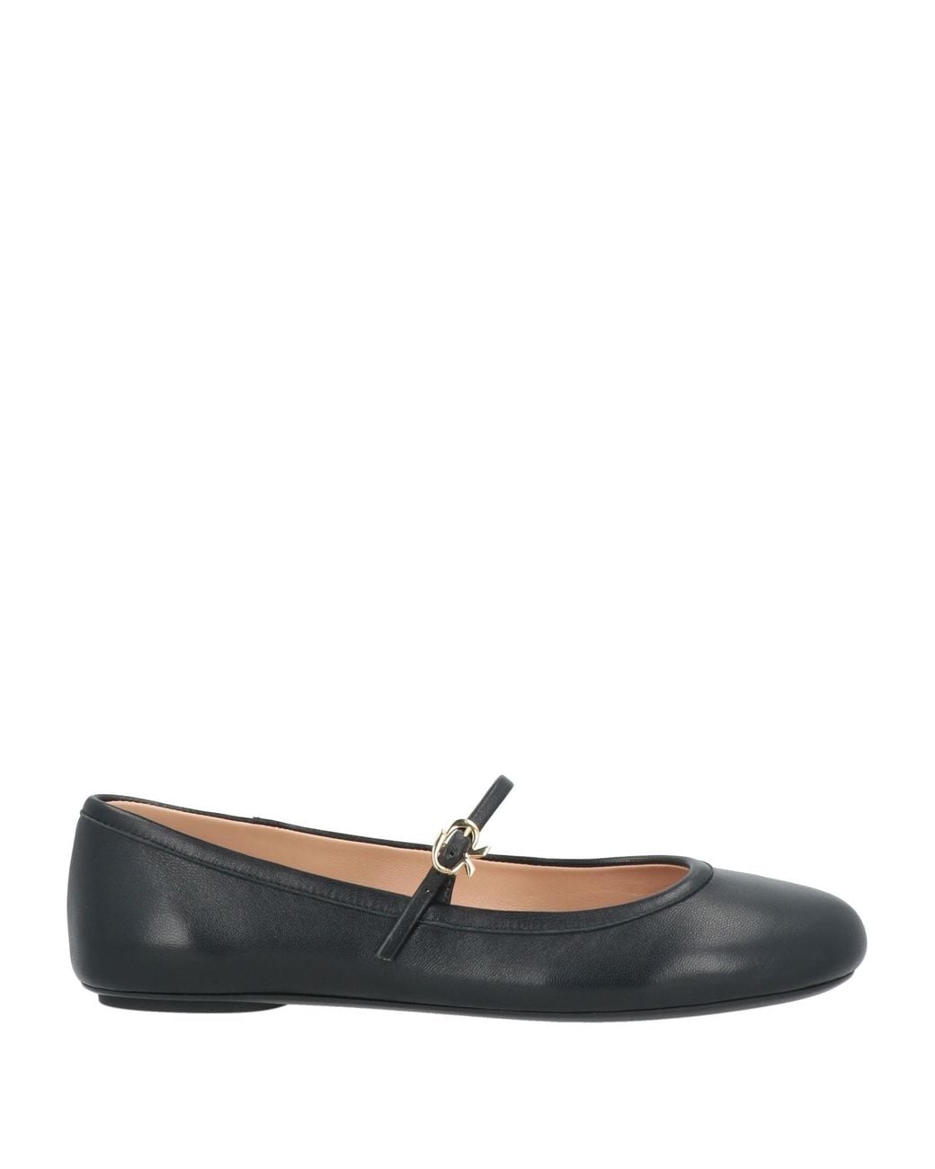 Gianvito Rossi Black Ballet Flats