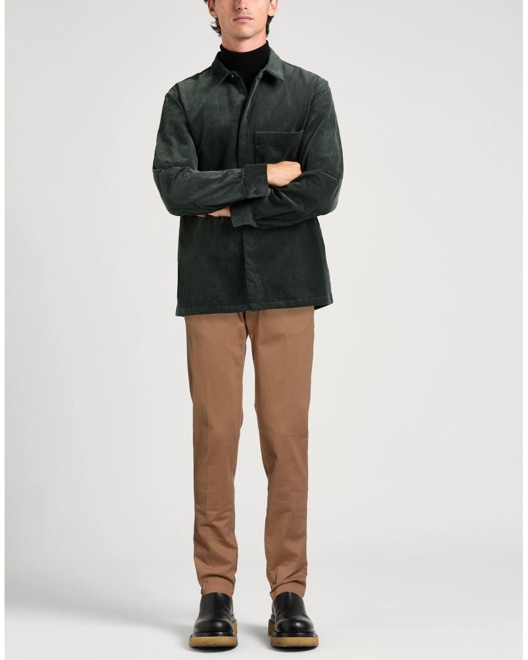 Berwich Brown Pants for men