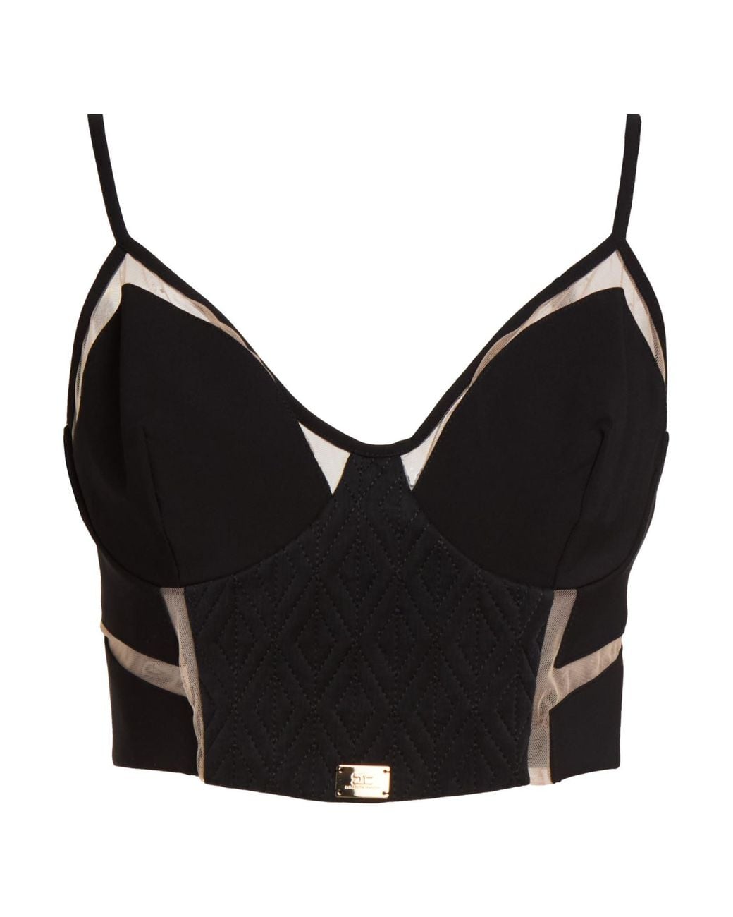 Elisabetta Franchi Black Top