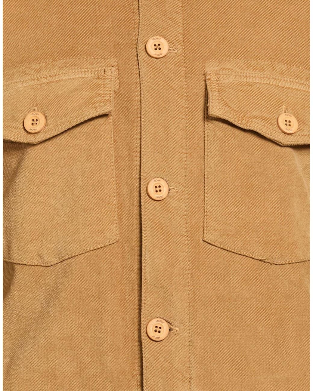 40weft Brown Jacket Cotton, Modal, Elastane for men