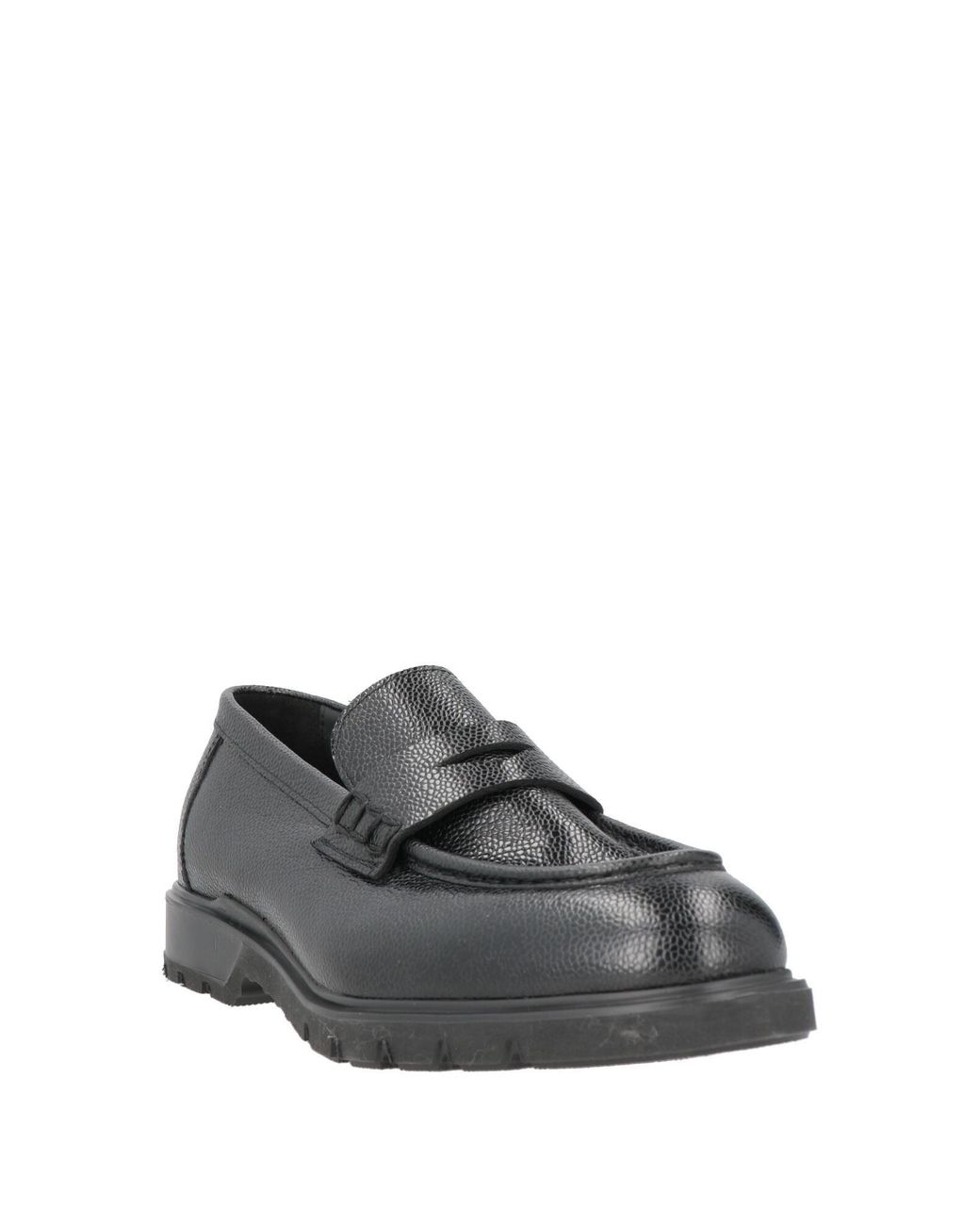 Giovanni Conti Gray Loafers Leather for men