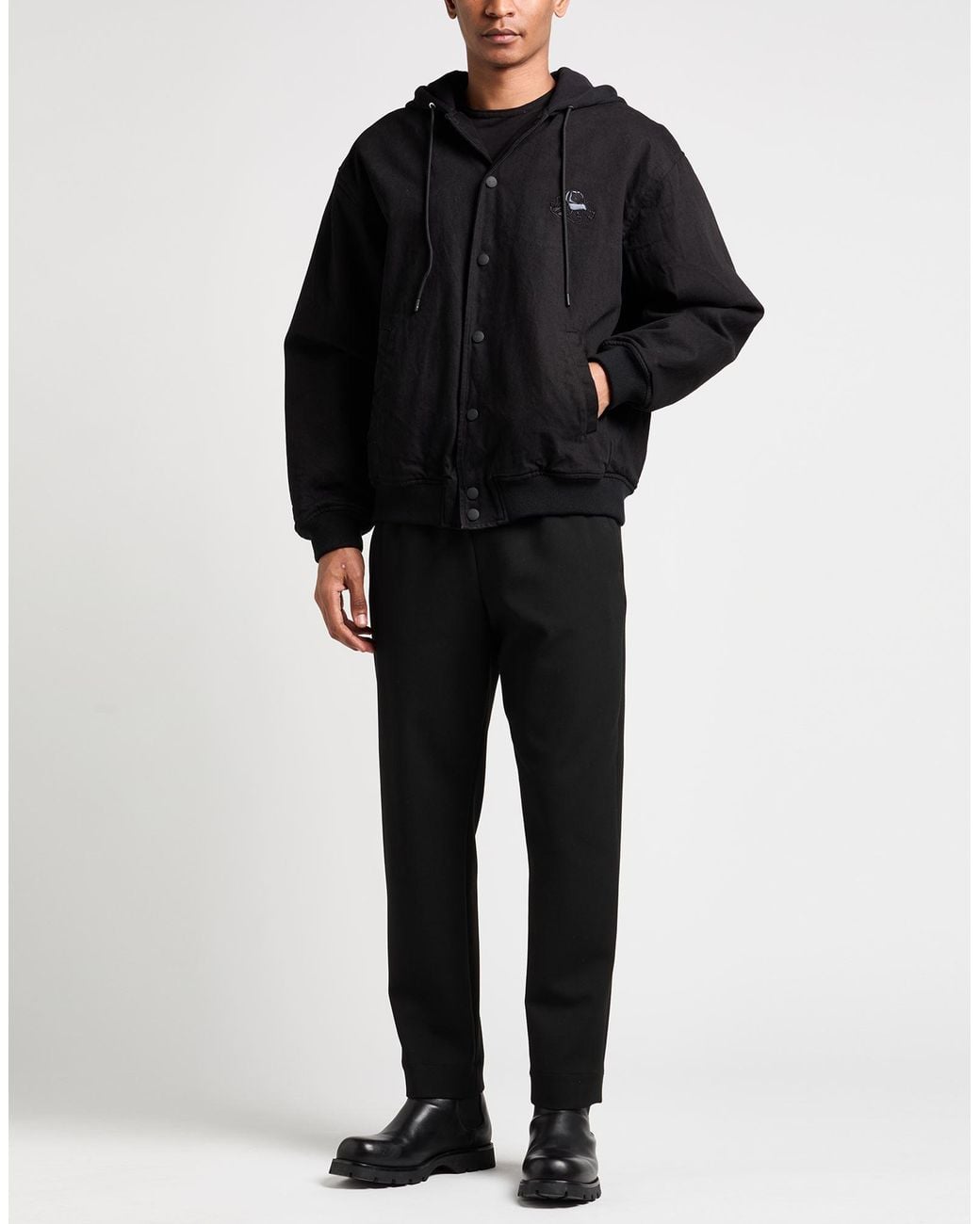 MSGM Black Jackets for men