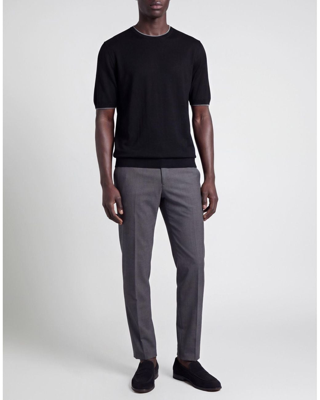Moorer Black Sweaters for men