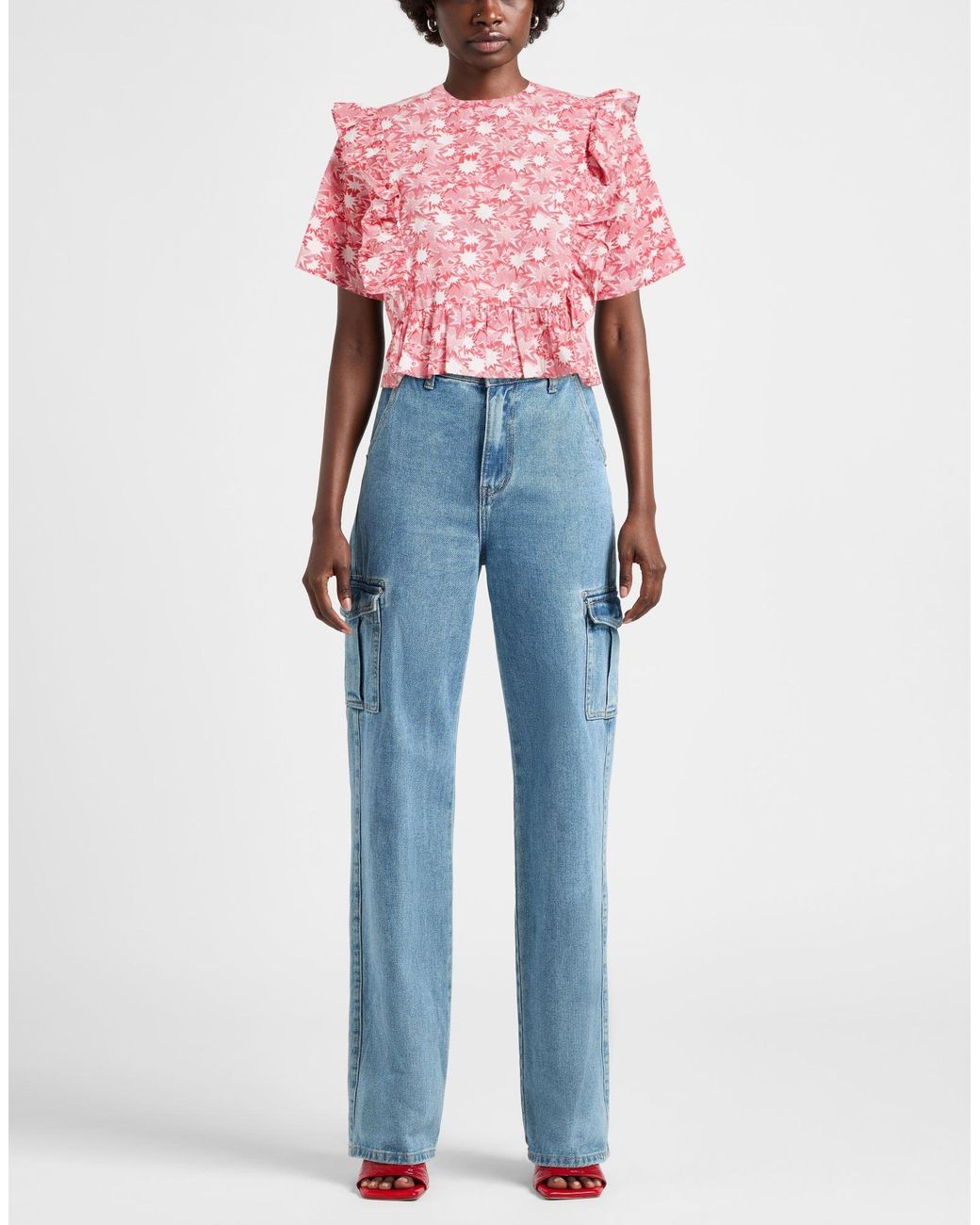 Maison Kitsuné Pink Top