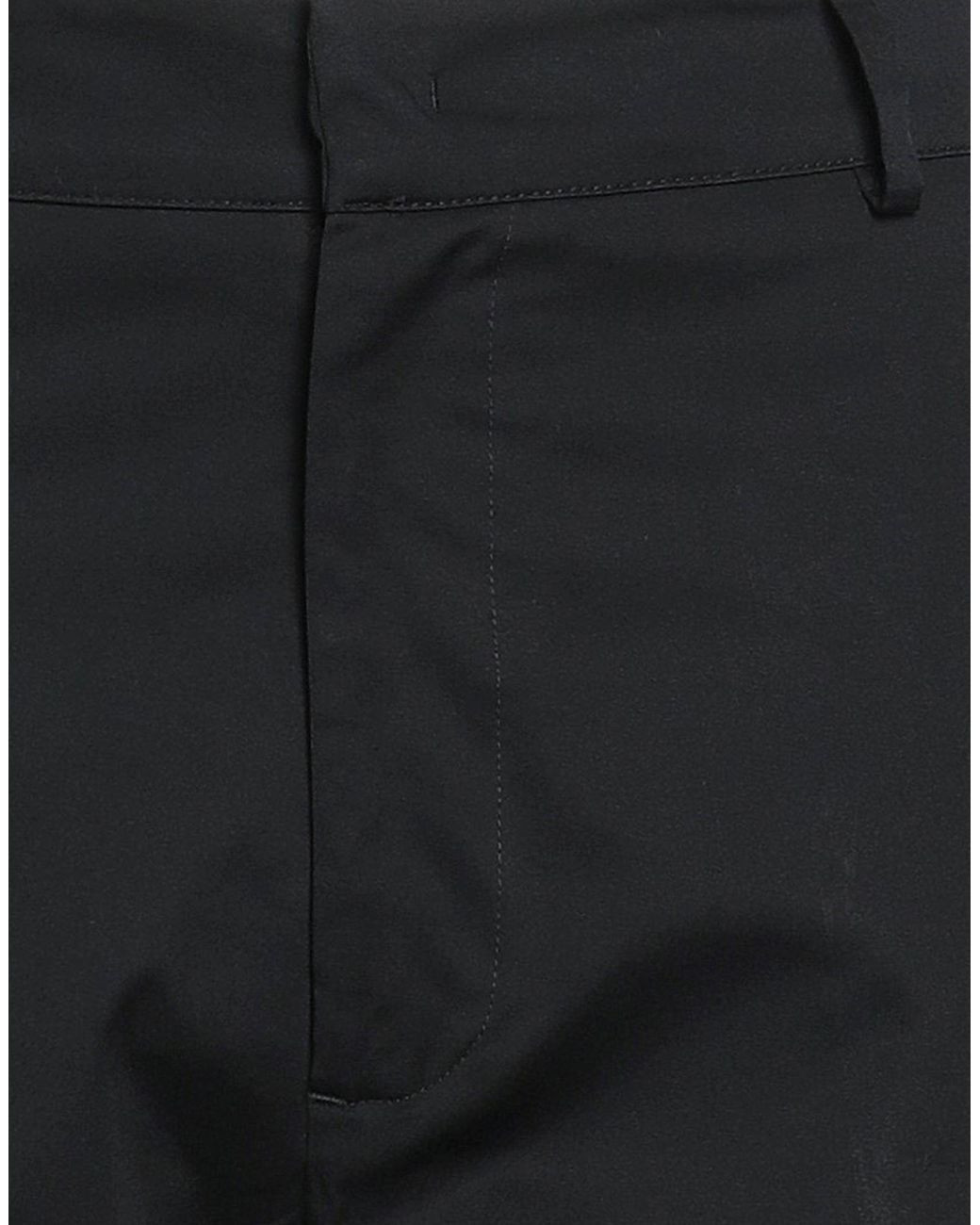 Low Brand Black Pants Cotton, Elastane for men