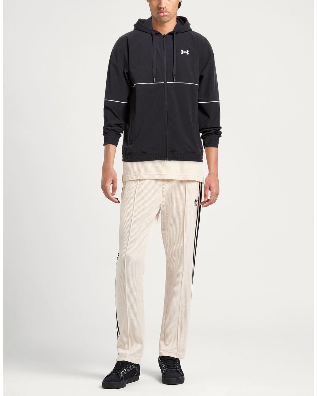 Under Armour Blue Jacket Polyester, Elastane for men
