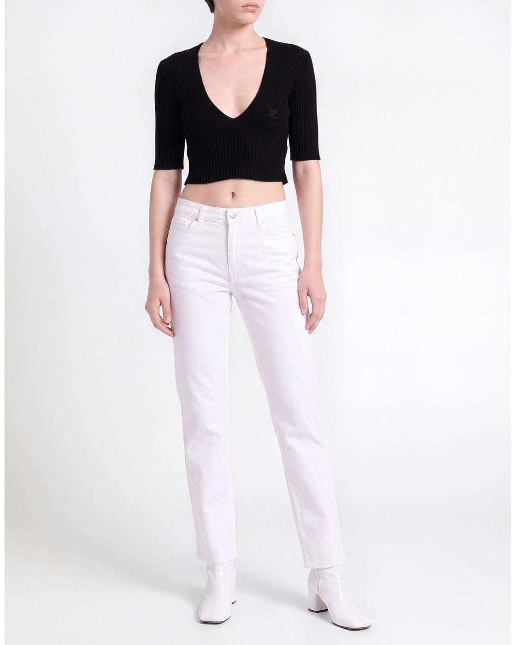 Pullover Courreges en coloris Black