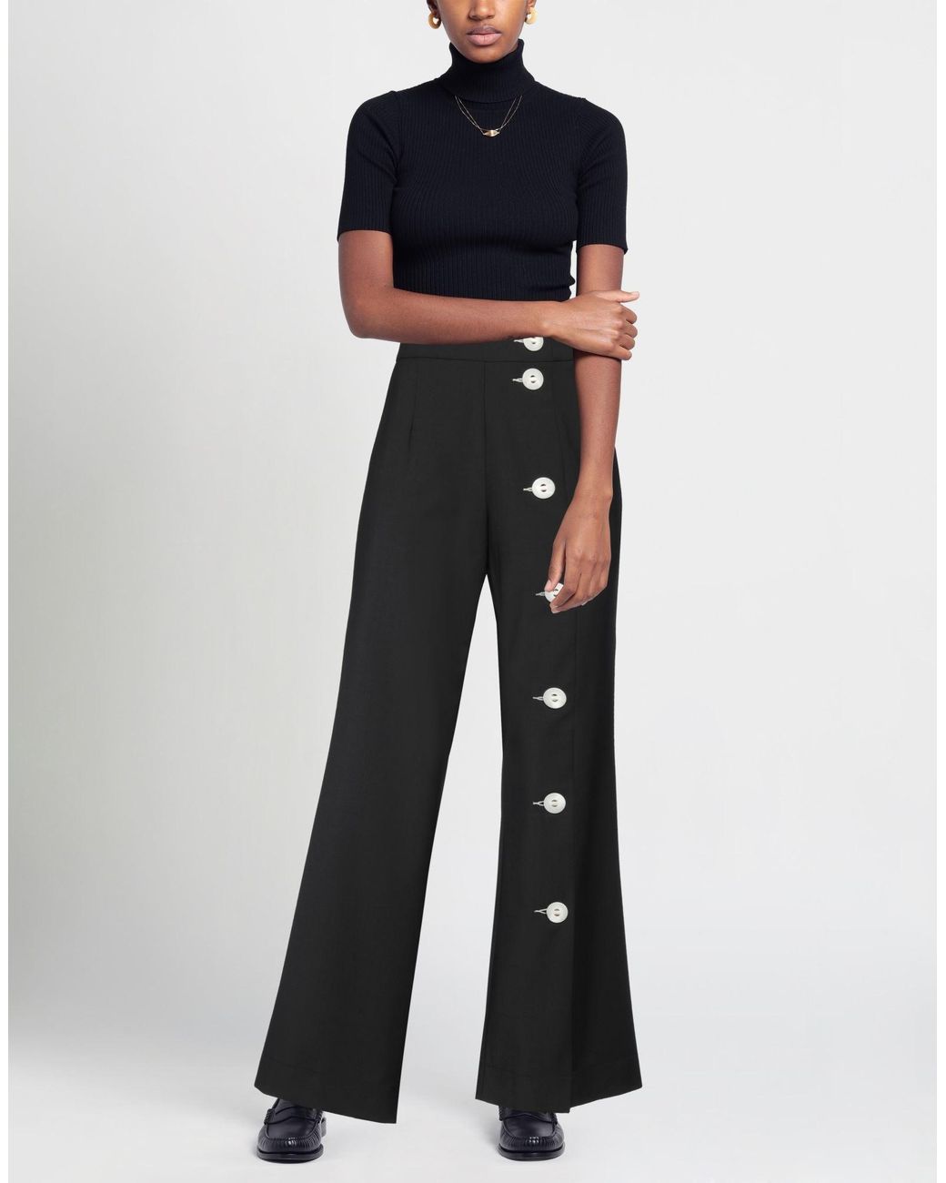 SALUT BEAUTE Black Pants