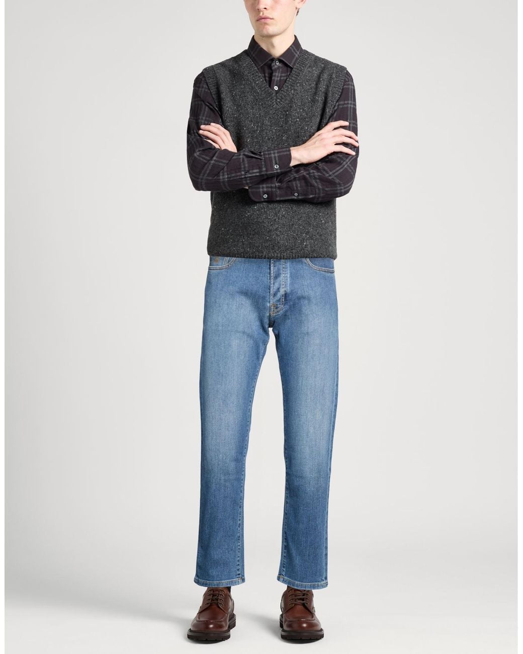 Moorer Blue Jeans for men