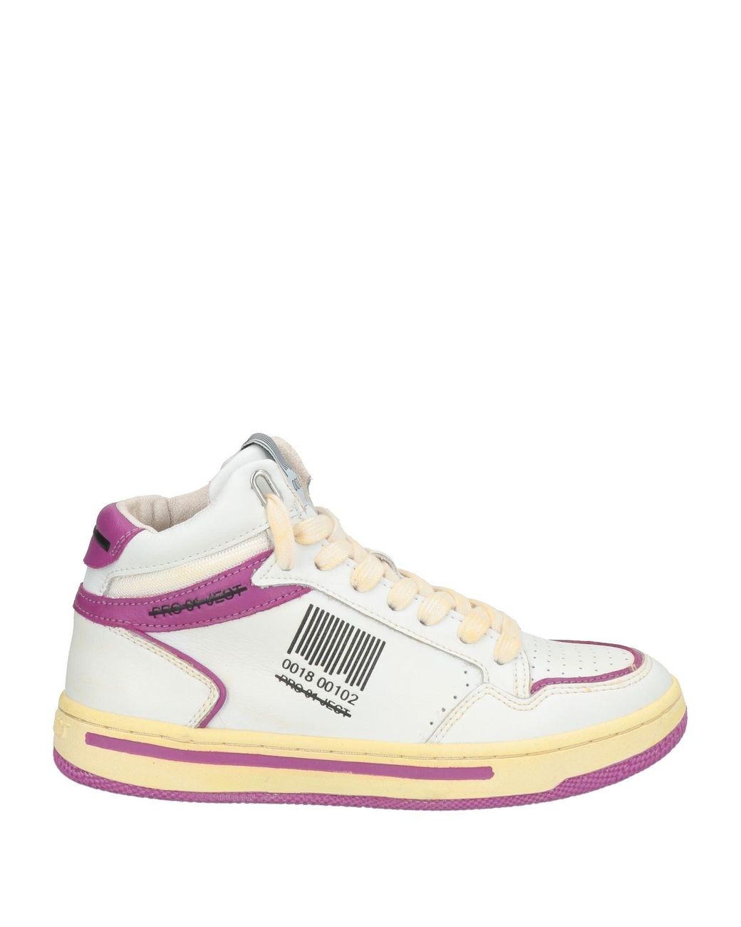 PRO 01 JECT Pink Sneakers Leather