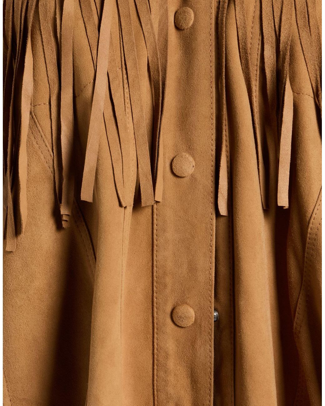 Bully Brown Camel Jacket Leather