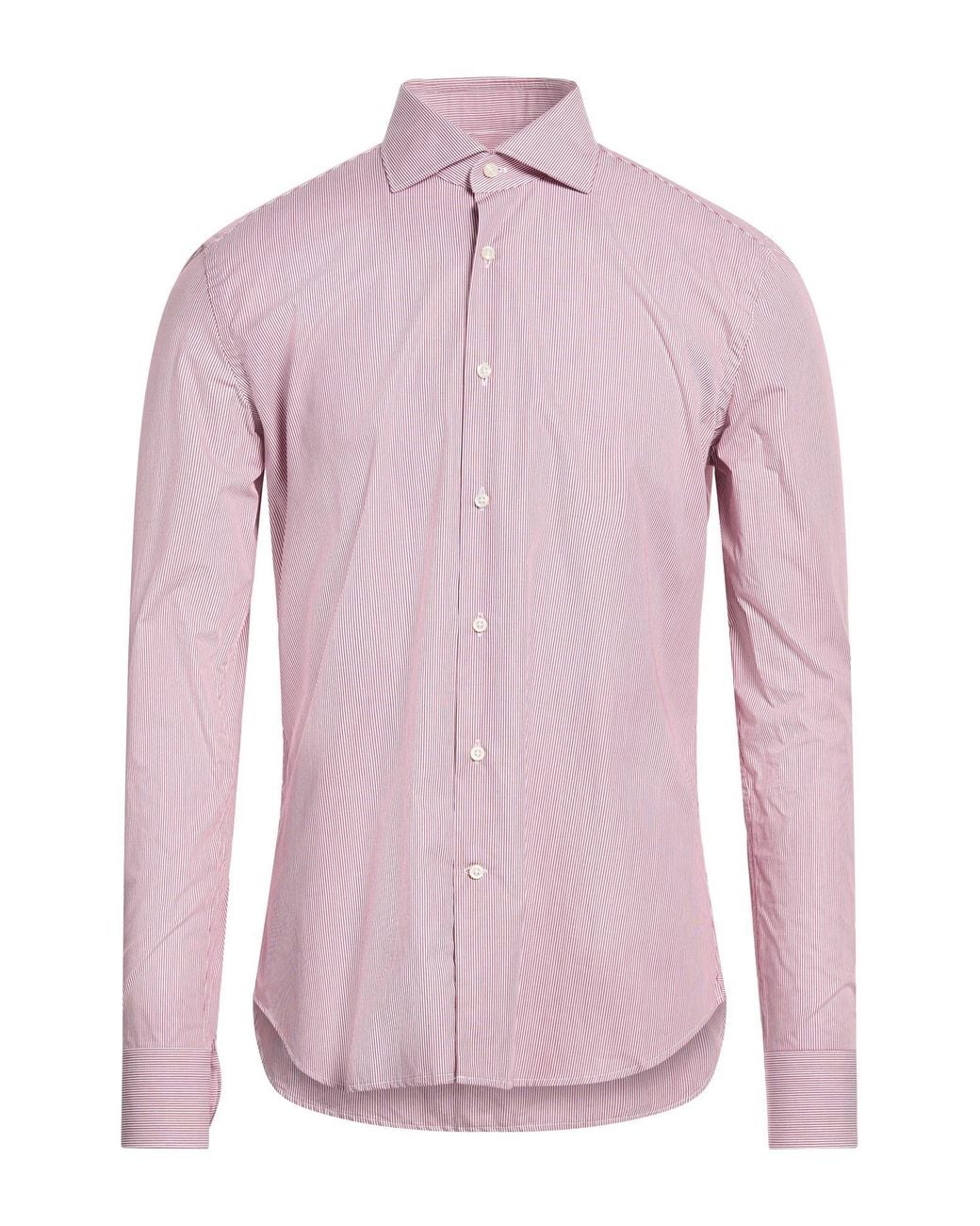 Ghirardelli Pink Shirt Cotton for men