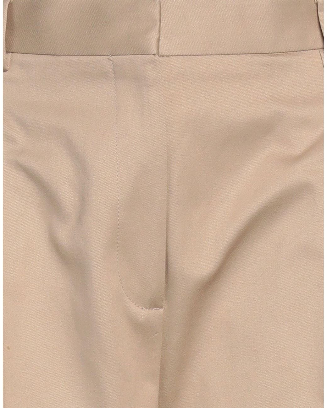 Lanvin Natural Pants Cotton