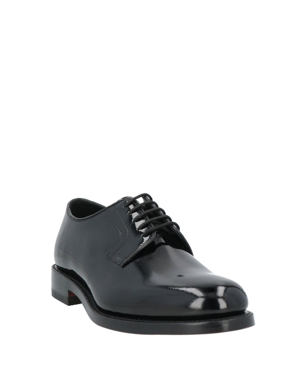 G.H.BASS Black Lace-Up Shoes Leather for men