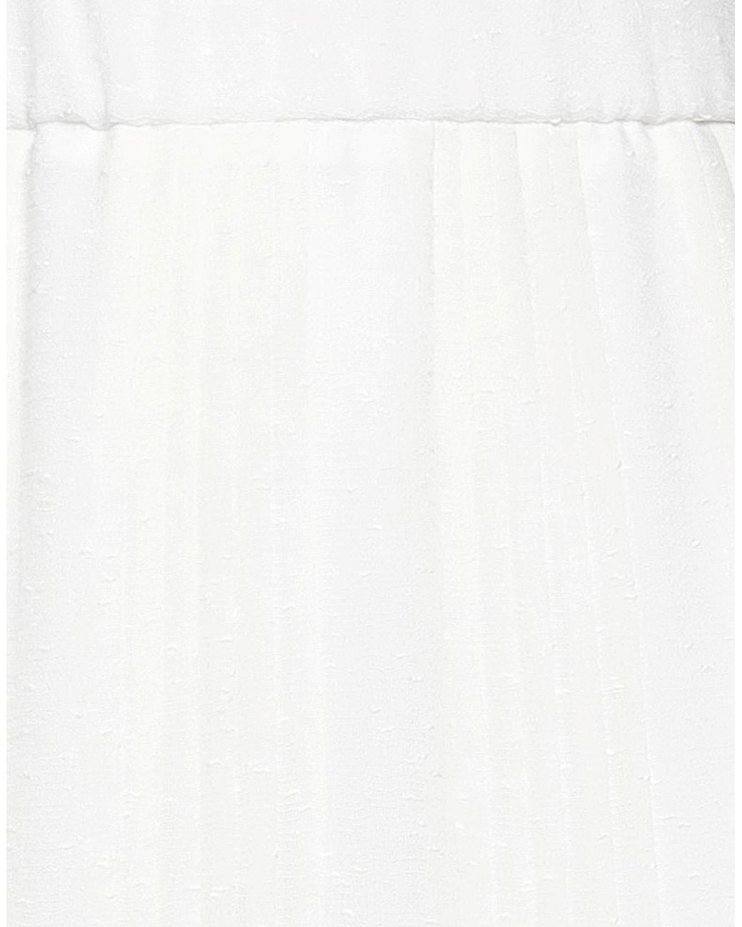 Peserico White Maxi Skirt Polyester