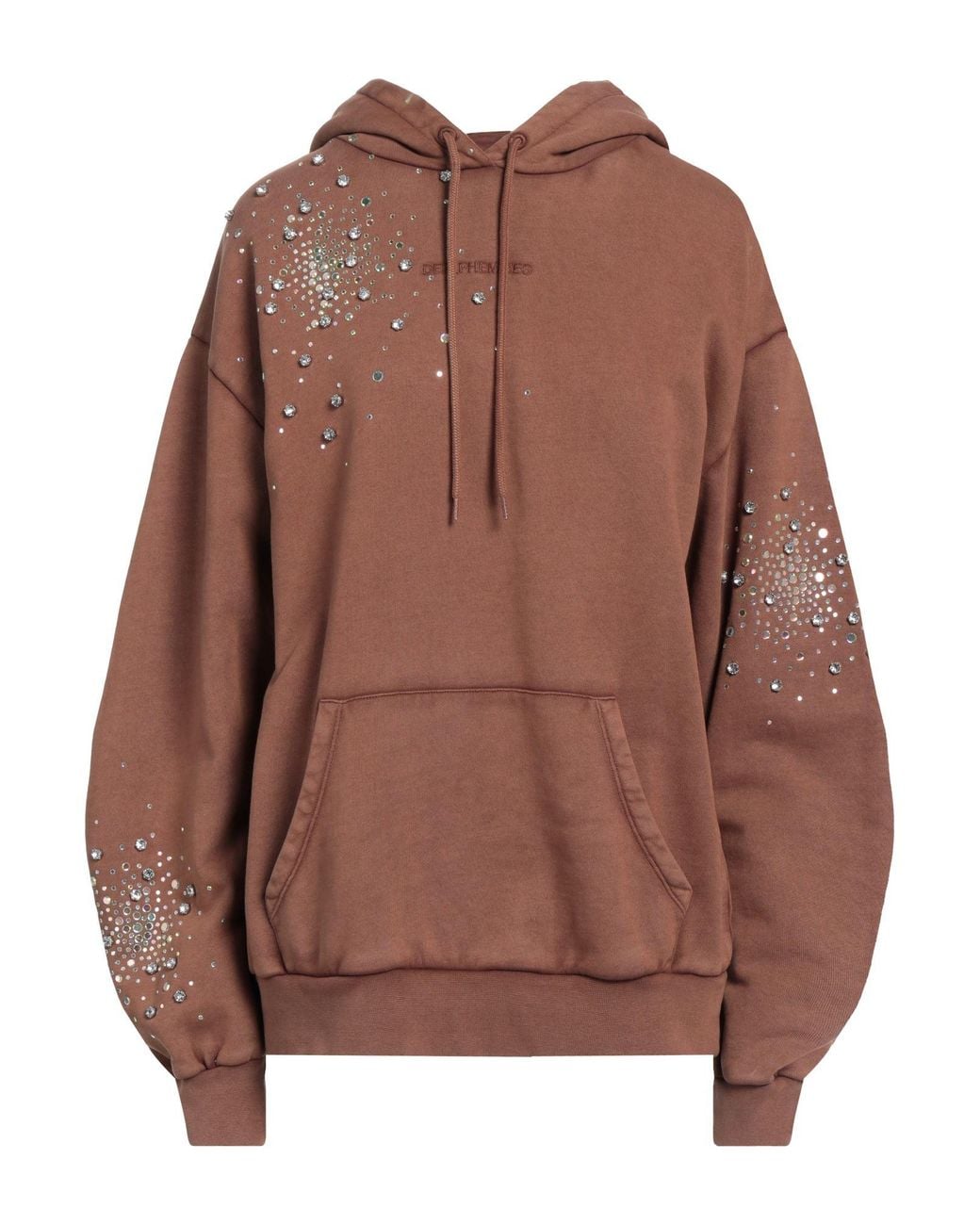 DES_PHEMMES Brown Chocolate Sweatshirt Cotton
