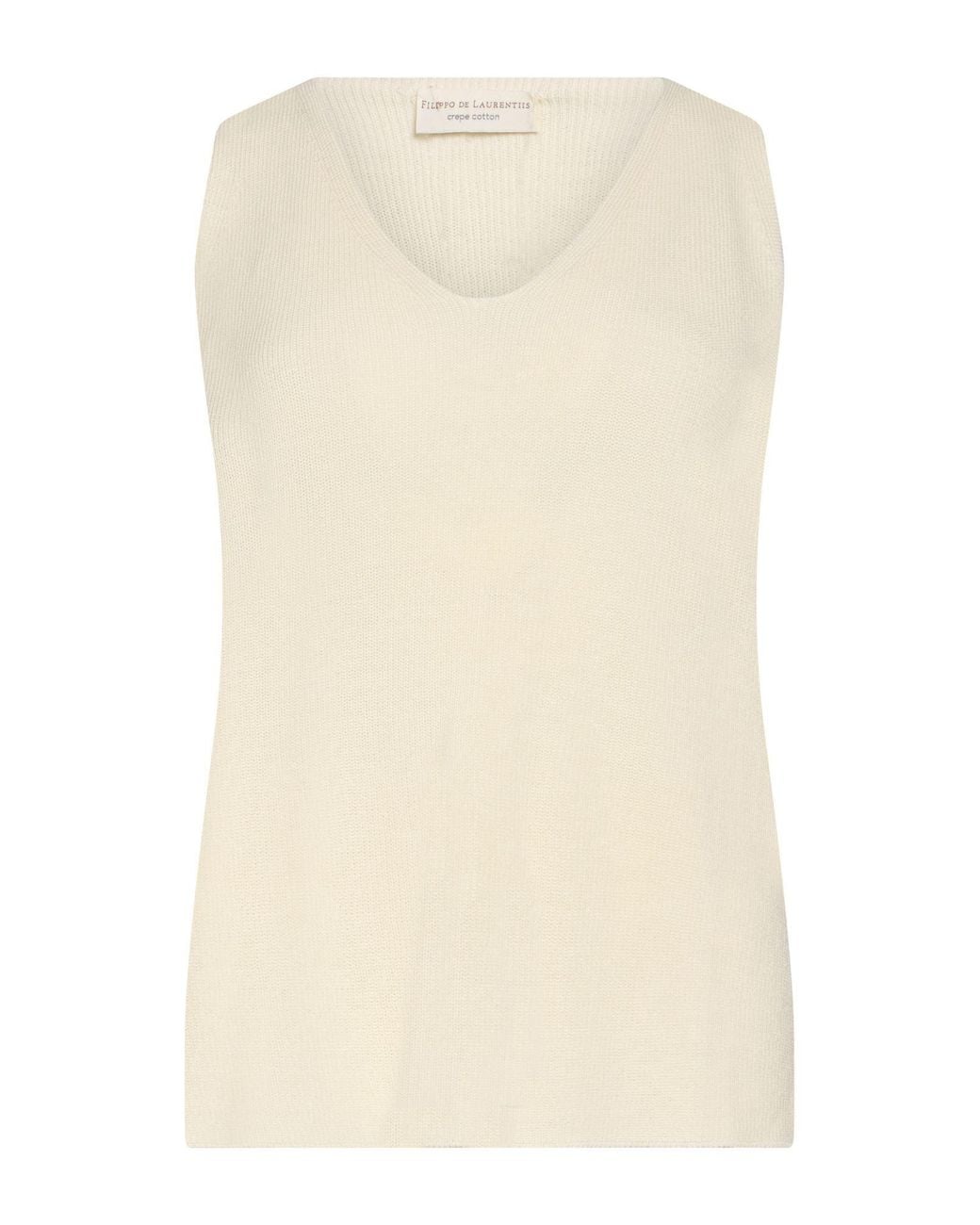 Pullover FILIPPO DE LAURENTIIS de color Natural