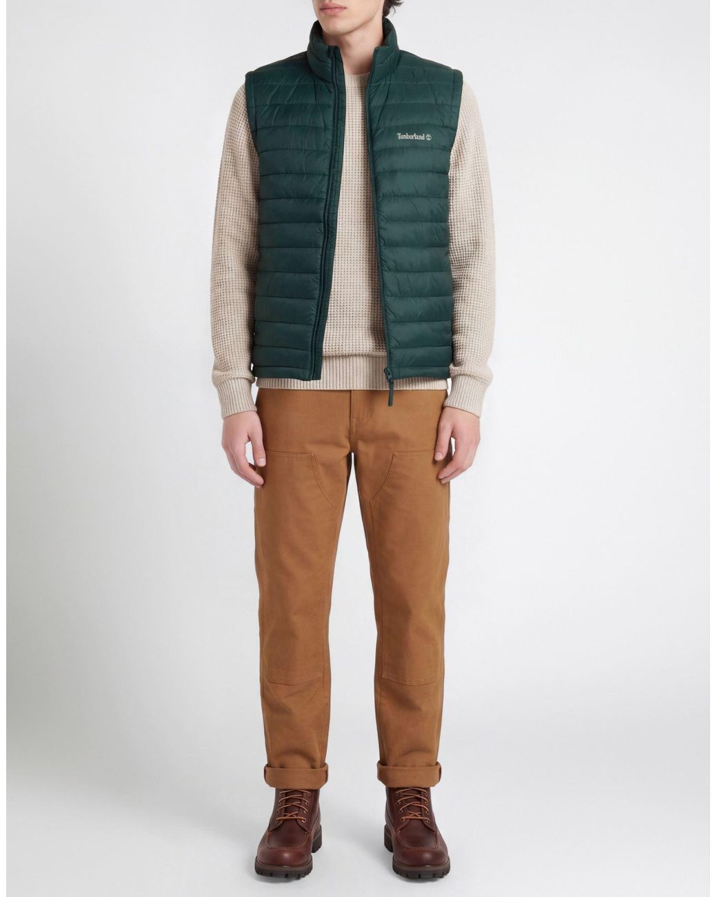 Timberland Green Vest Nylon for men