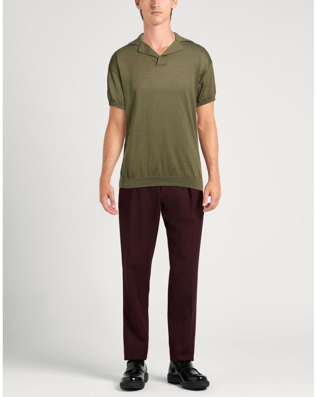 Roda Green Polo Shirts for men