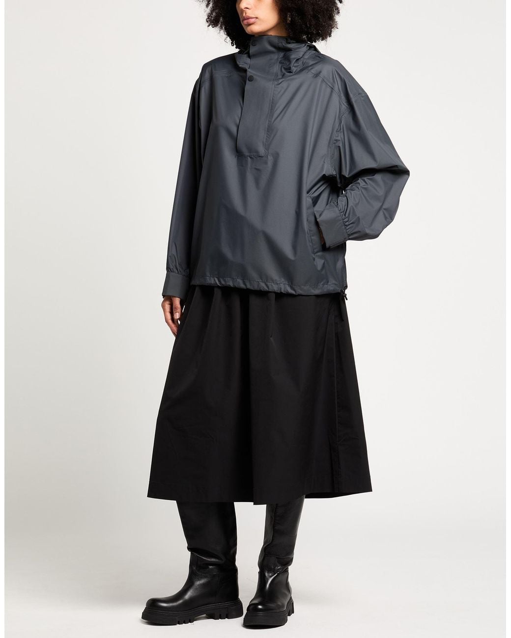 DSquared² Black Charcoal Jacket Polyester