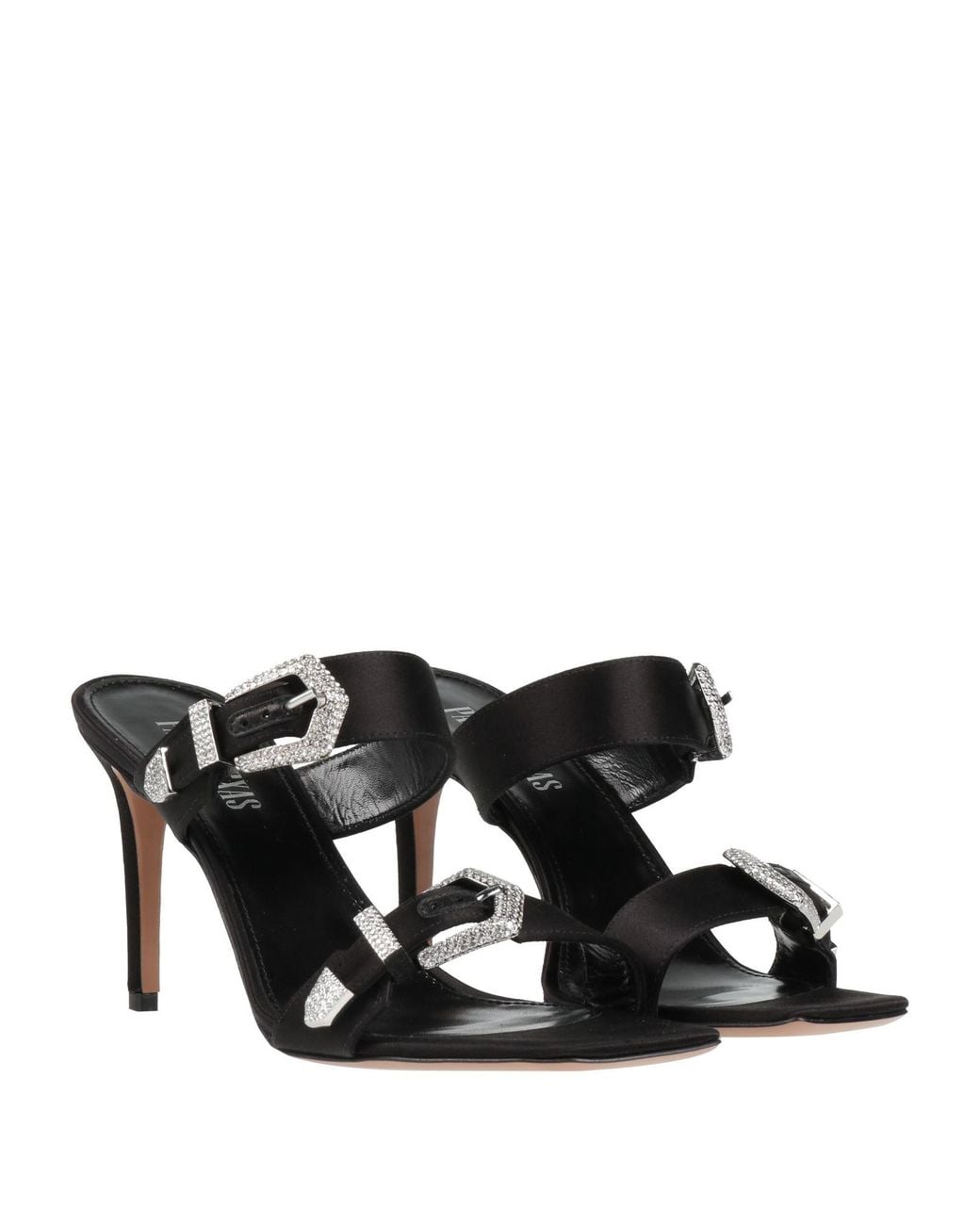 Paris Texas Black Sandals