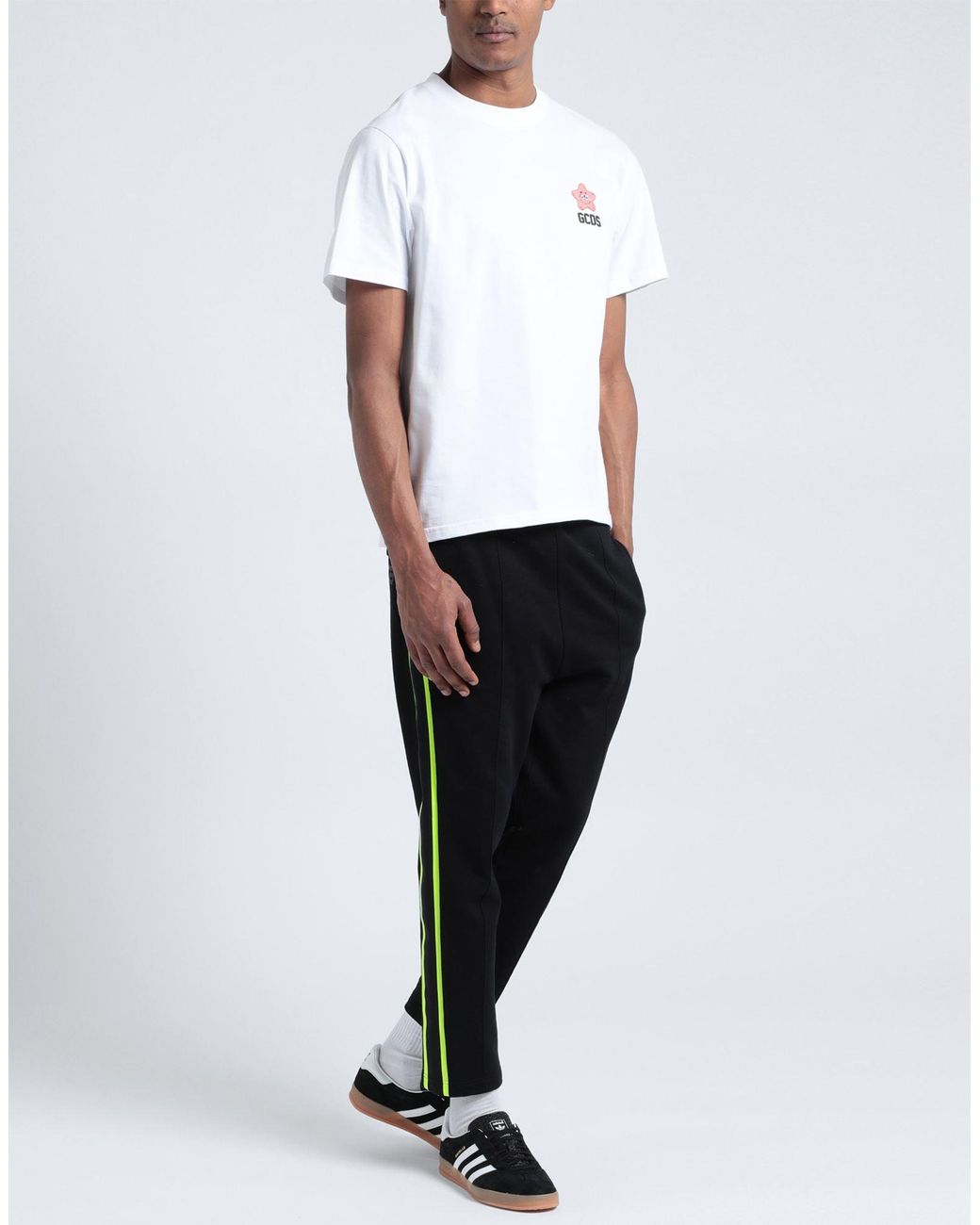 Gcds White T-shirt for men