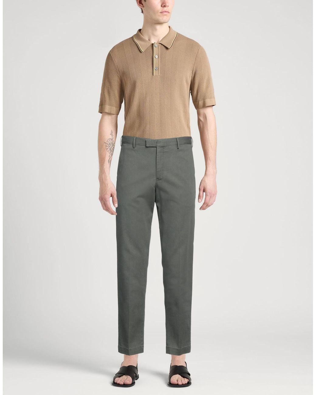 PT Torino Gray Trouser for men